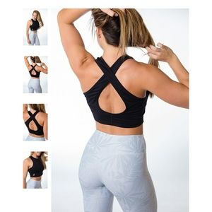 Ptula cross back crop top